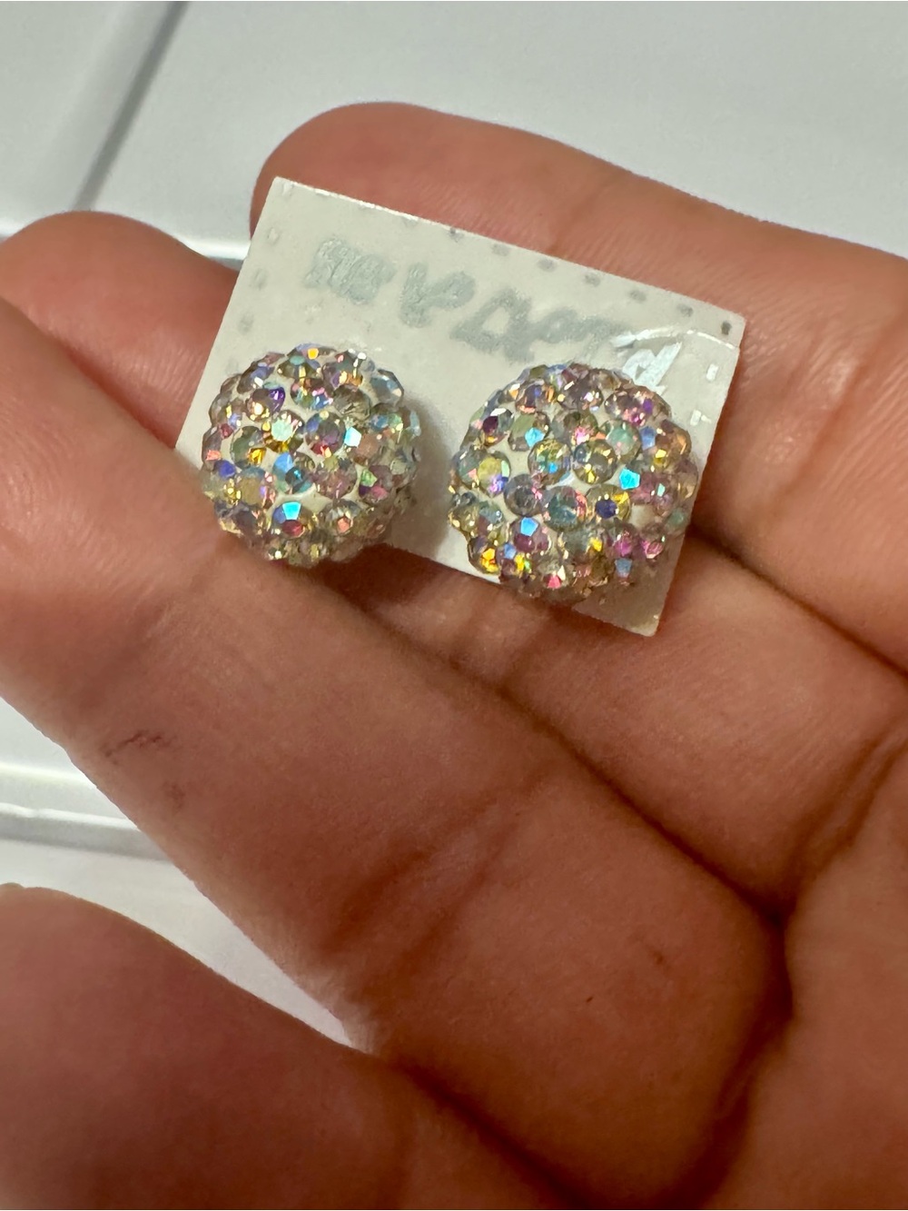 Disco balls multicolor Sterling silver 925